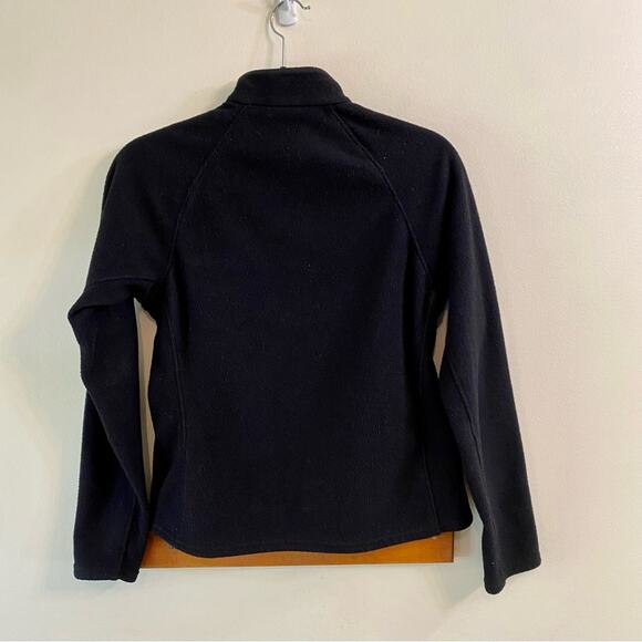 Patagonia Capilene Black Fleece Long Sleeve Pullover Women’s Medium 1/4 Zipper - Picture 5 of 14